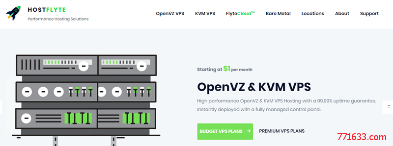 #便宜VPS#$12/年 4G内存 20G SSD 4T流量 1Gbps OpenVZ 洛杉矶 Hostflyte