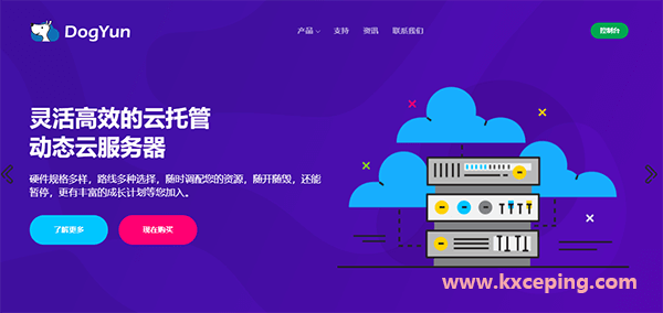 #周年庆#Dogyun：经典云8折，弹性云7折，充值满100送10元，LV1以上用户可免费续期